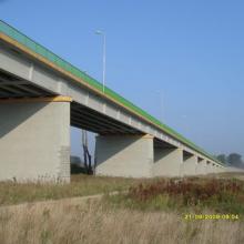 Renovering av bron över floden Wisła i Chełmo